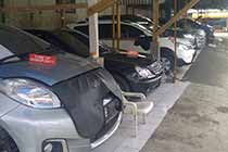 deretan mobil di TUSS