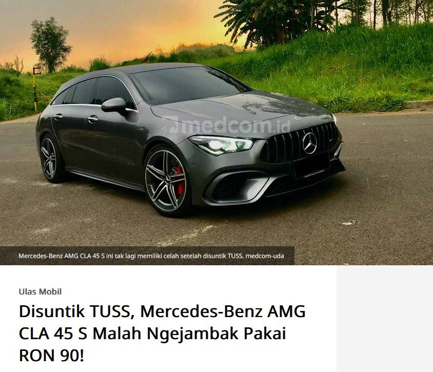 CLA45S AMG TUSS